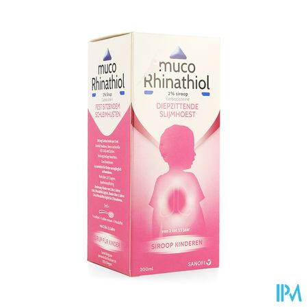 Muco Rhinathiol 2% Sir Inf 200ml 1