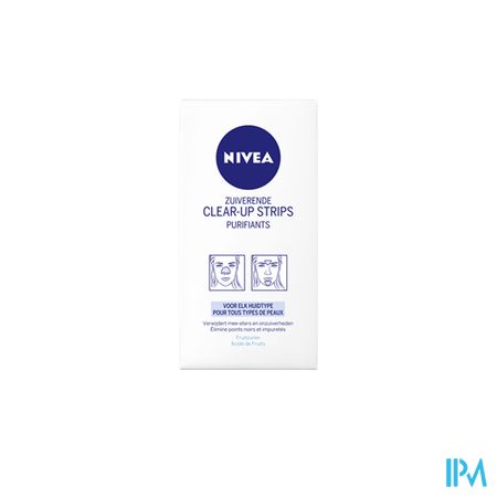 Nivea Visage Clear Up Strips Zakje 6 86401