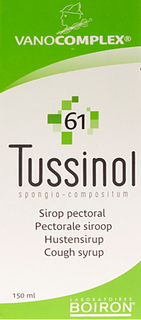 Vanocomplex N61 Tussinol Sir 150ml Unda 1