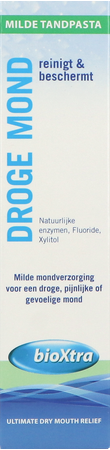 Bioxtra Droge Mond Tandpasta Zacht Tube 50ml 2