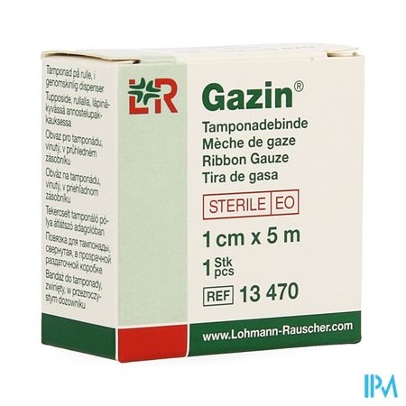 Gazin Meche Bande Sterile Rouleau 1cmx5m