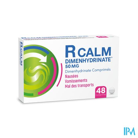 R Calm Dimenhydrinate 48 Tabl/comp