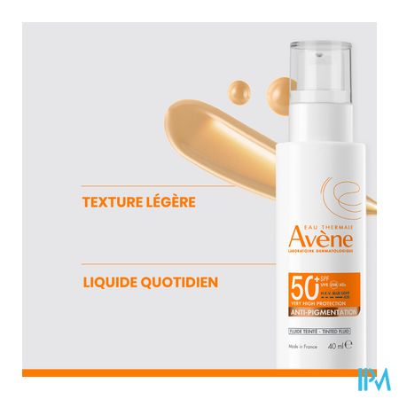 Avene Zon Spf50+ A/pigment Fluide 40ml 9