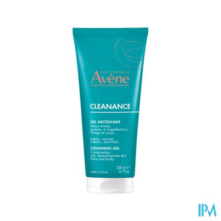 Avene Cleanance Gel Nettoyant Tube 200ml 4