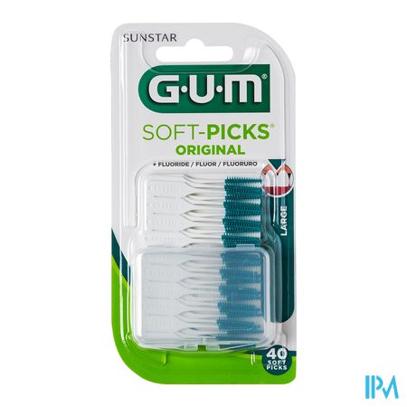 Gum Softpicks Plast-ctc Fluor Origin. Large 40 634 1