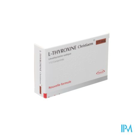 l Thyroxine Christiaens Comp 112x0,175mg