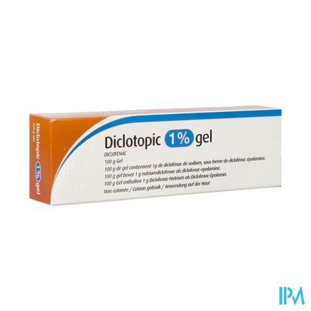 Diclotopic 1% Gel Tube 100 Gr