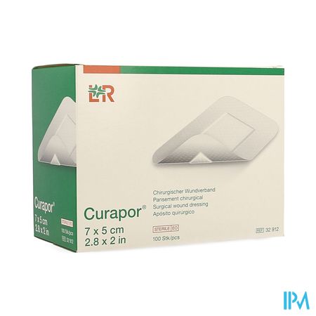 Curapor Verb Chirurg. Steriel 7cmx 5cm 100 32912 1