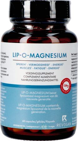 Lipo Magnesium Caps 60 Nf Revogan 3