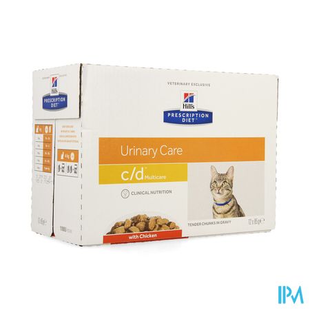 Hills Prescrip.diet Feline Cd Maaltijdzakje 12x85g