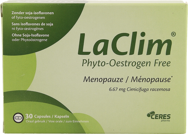 Laclim Phyto-oestrogen Free Caps 30 1