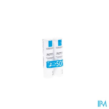 La Roche Posay Nutritic Stick Levres Duo 2x4,5ml 2e -50%