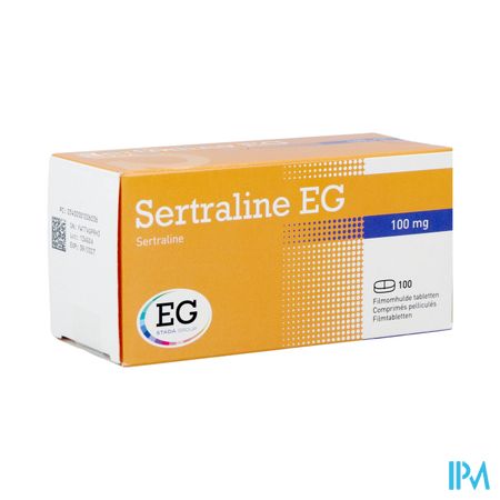 Sertraline EG 100Mg Comp 100X100 Mg