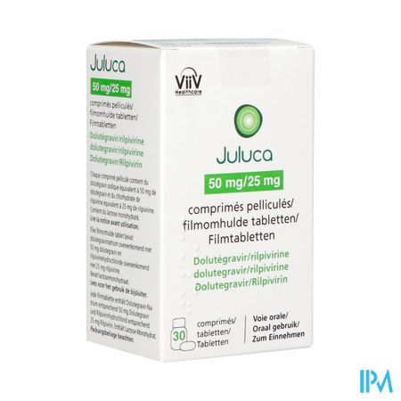 Juluca 50mg/25mg Orifarm Comp Pell 30