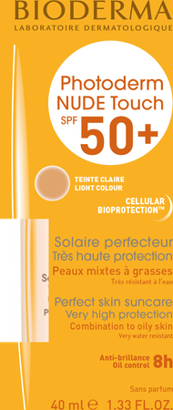 Bioderma Photoderm Nude Touch Spf50+ Clair 40ml 2