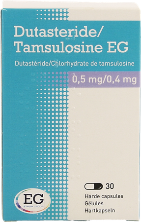 Dutasteride Tamsulosine EG 0,5Mg/0,4Mg Caps  30 1