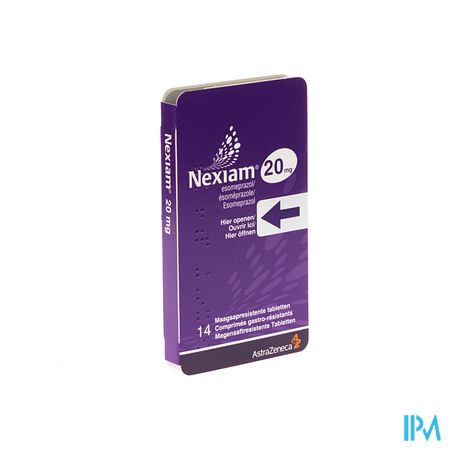 Nexiam 20mg Comp 14 X 20mg