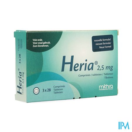 Heria 2,5mg Comp 3 X 28