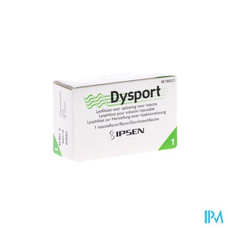 Dysport Pulv Lyoph Sol Inj 1fl 500u