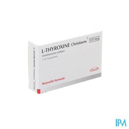 l Thyroxine Christiaens Comp 112x0,125mg