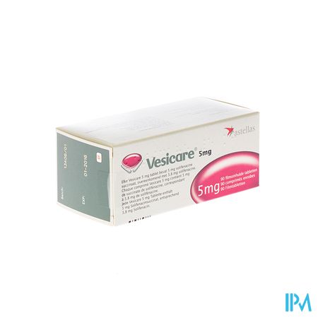 Vesicare Tabl 90 X 5mg