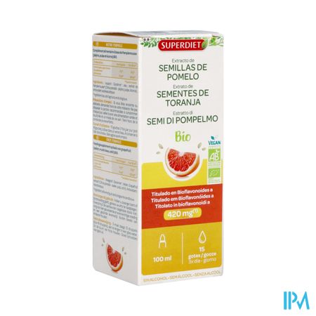 Superdiet Pamplemousse 420 Bio 100ml