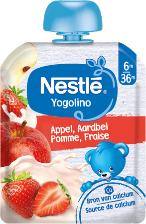 Nestle Yogolino Pomme Fraise 90g 2