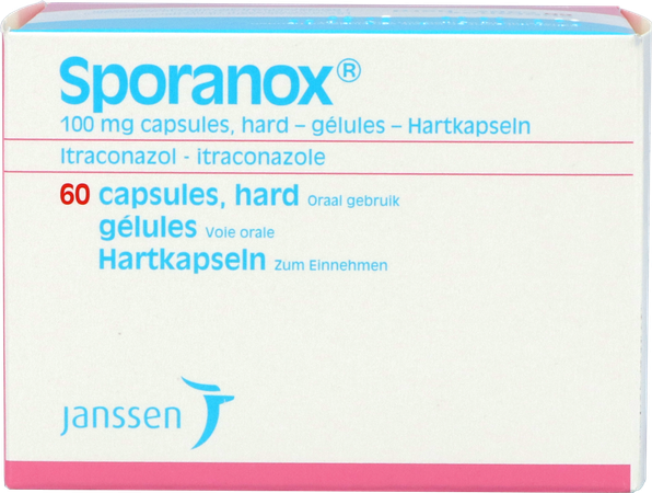 Sporanox Caps 60x100mg 3