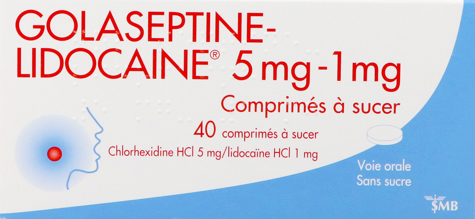 Golaseptine Lidocaine Comp A Sucer 40 2