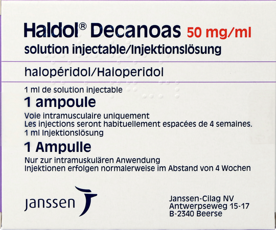 Haldol Decanoas Amp 1 X 1ml/50mg/ml 3
