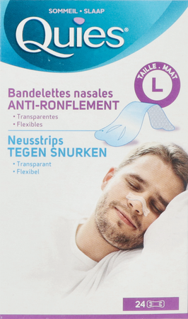 Quies A/ronflement Bandelette Nasale l 24 3
