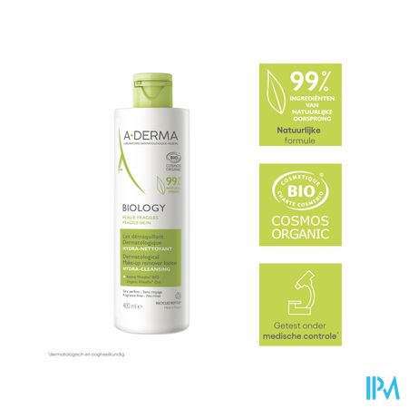 Aderma Biology Micellaire Melk Dermatolog. 400ml 5