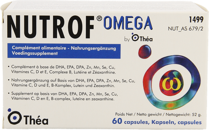 Nutrof Omega Voedingsuppl.ogen Caps 60 2