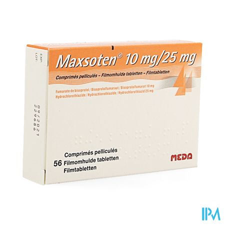 Maxsoten Comp 56x10mg/25mg