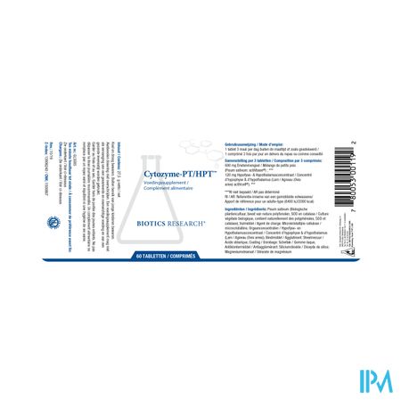 Cytozyme Pt/hpt Biotics Comp 60 2