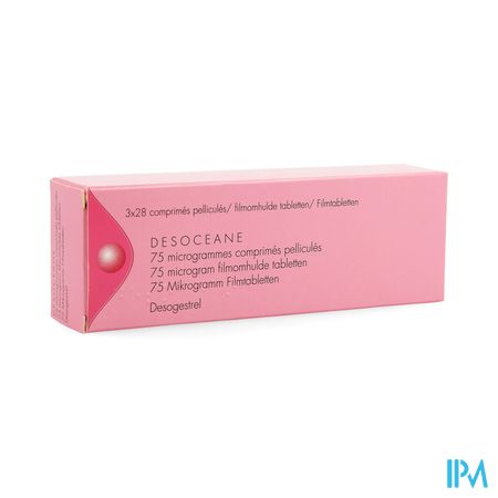 Desoceane 75mcg Filmomh Tabl 3 X 28