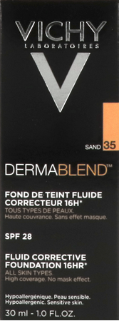 Vichy Fdt Dermablend Fluide 35 Sand 30ml 2