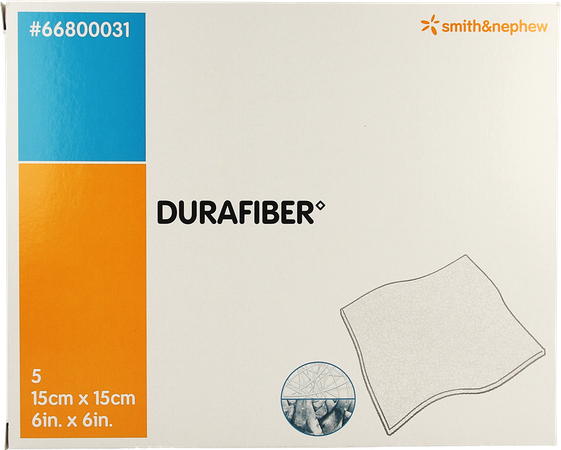 Durafiber Verband 15x15cm 5 1