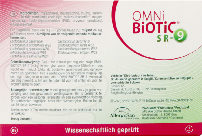 Omni Biotic Sr9 28x3g 5