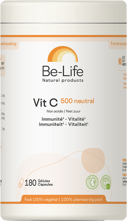 Vit C 500 Neutral Be Life Caps180 Nf Verv. 4509352 3