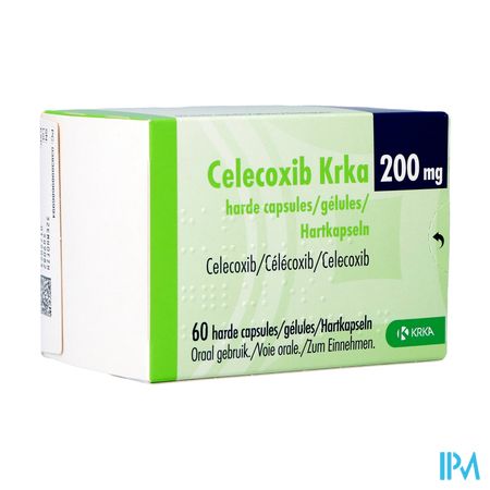 Celecoxib Krka 200mg Caps Hard 60 X 200mg