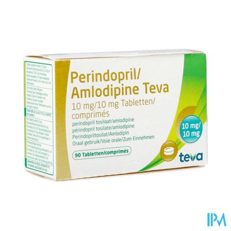 Perindopril Amlodipine Teva 10mg/10mg Comp 90 1