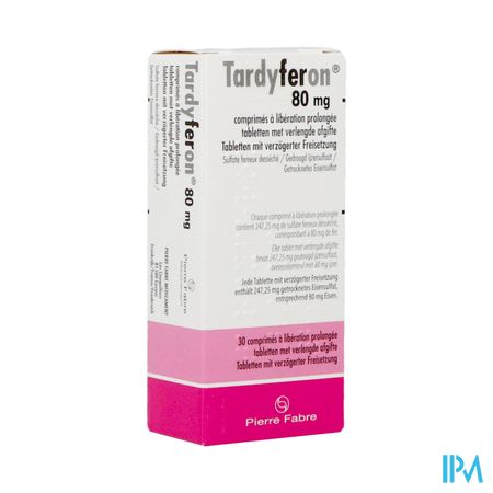 Tardyferon 80mg Filmomh Tabl 30