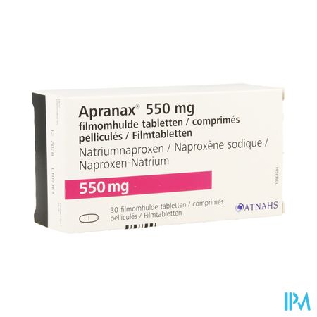 Apranax 550mg Comp Pell 30 X 550mg