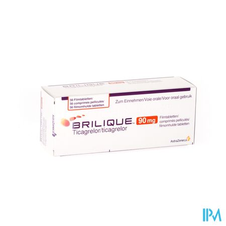 Brilique 90mg Comp Pell 56 X 90mg