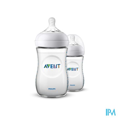 Philips Avent Natural 2.0 Zuigfles 260ml Duo SCF033/27