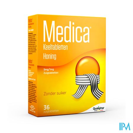 Medica Keeltabletten Honing 36 zuigtabletten