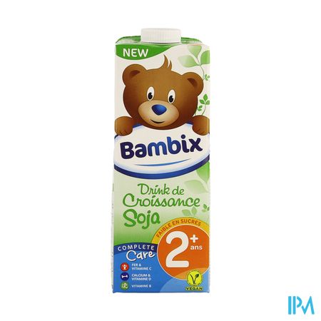 Bambix Groeimelk Soja 2+ 1l