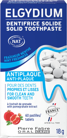 Elgydium Dentifrice Solide A/plaque Pastilles 60 1