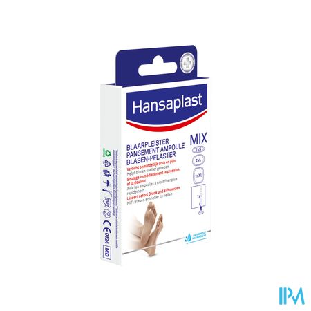 Hansaplast Sos Kit Pansement Ampoules Strip 6